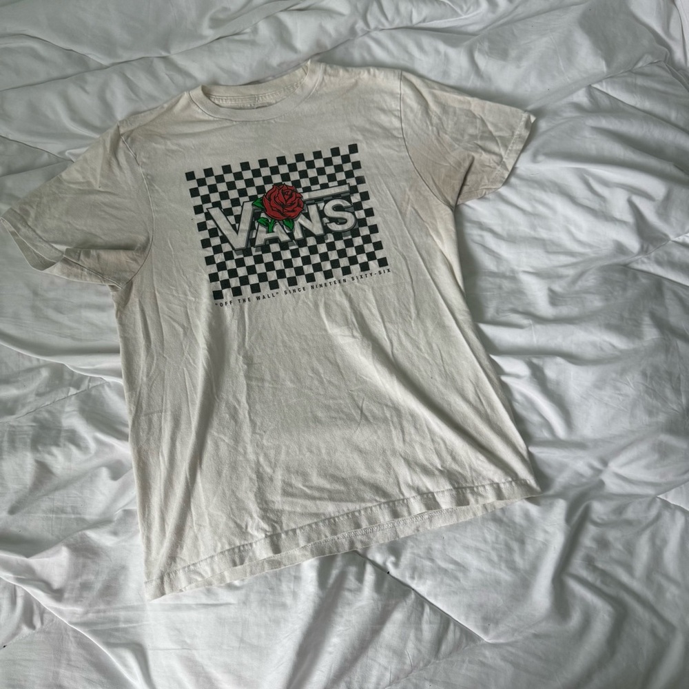 vans extra large in kids skater boy tee shirt rose